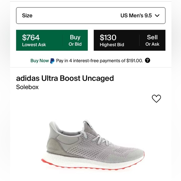 Adidas Ultra Boost Uncaged - Picture 5 of 5